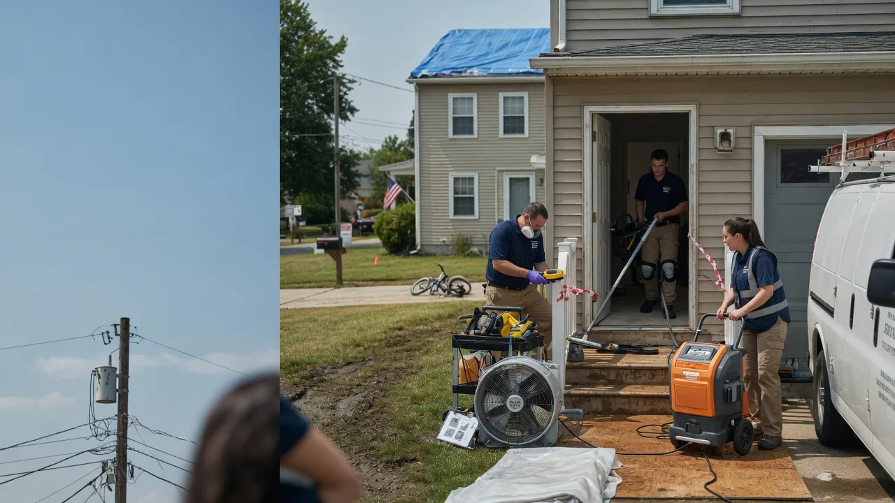 Water Damage Repair in New Florence, MO near me